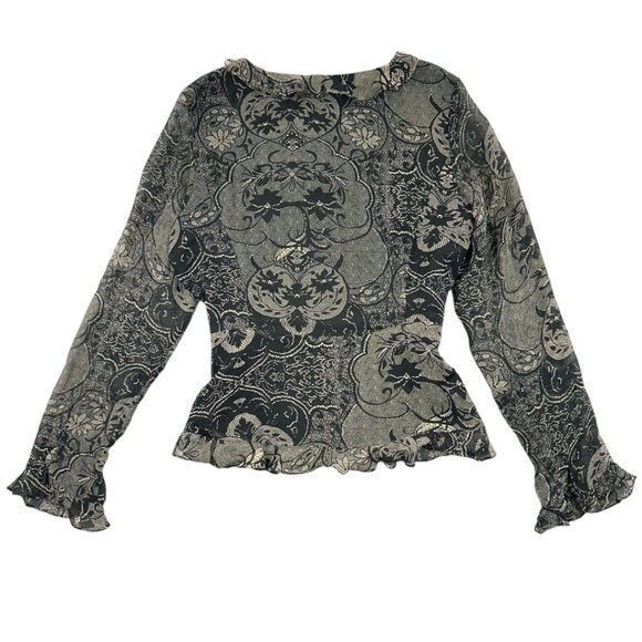 Vintage Y2K iCE Petite wrap blouse - Picture 2 of 11